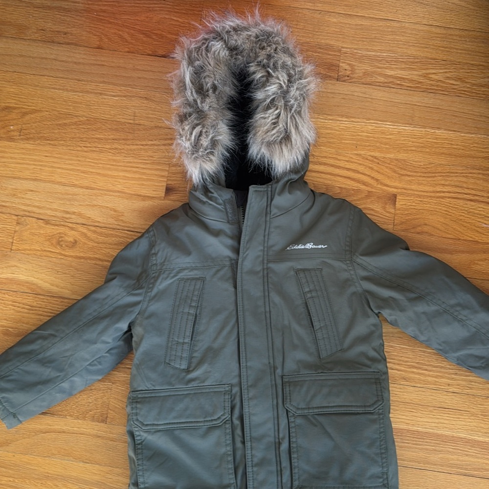Eddie Bauer Kids' Olive down parka Jacket